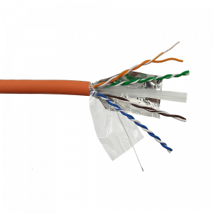 Кабель LANMASTER FTP, 4 пары, кат. 6A, с перегородкой, 500Mhz, LSZH, 305 м